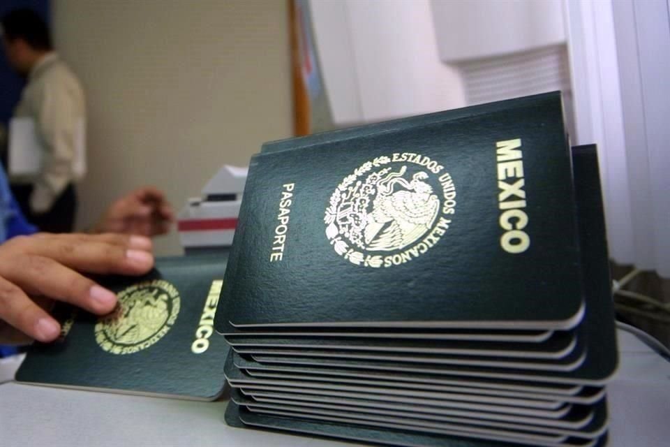 Pasaporte de México.