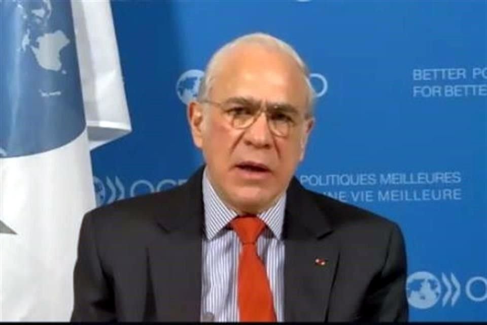 José Ángel Gurría, Secretario General de la Organización para la Cooperación y el Desarrollo Económicos (OCDE).