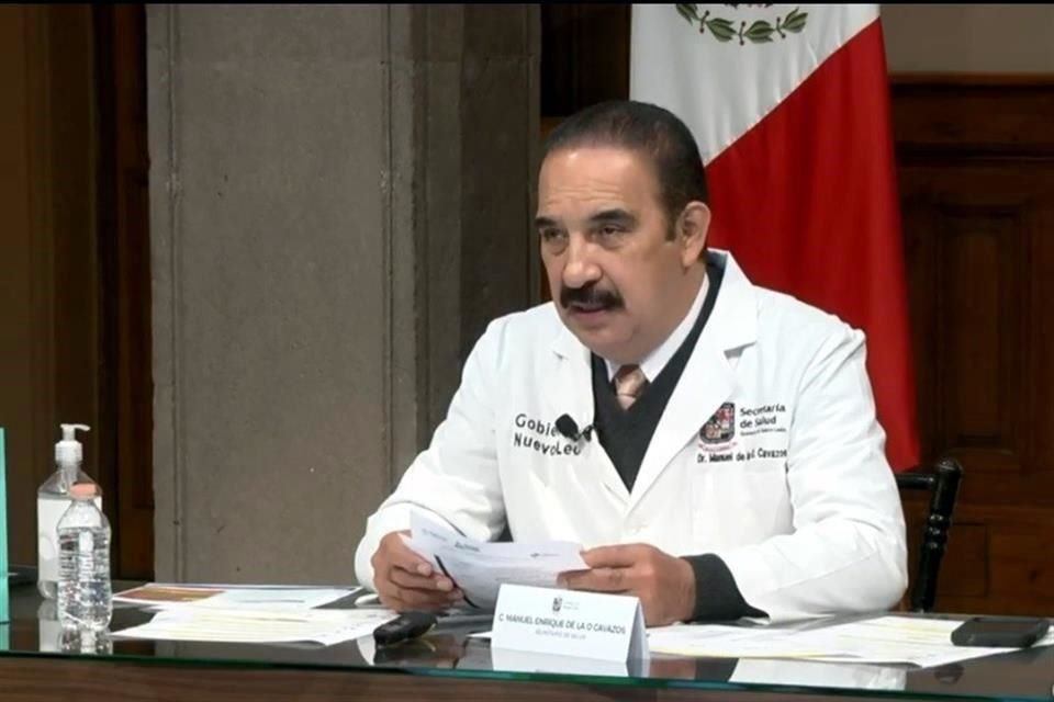Manuel de la O dijo que los contactos del paciente están bien, pero se realiza el estudio epidemiológico a su familia.