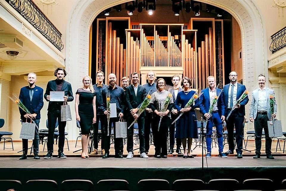 La premiación se llevó a cabo el año pasado en la Lietuvos Nacionaline Filharmonija.