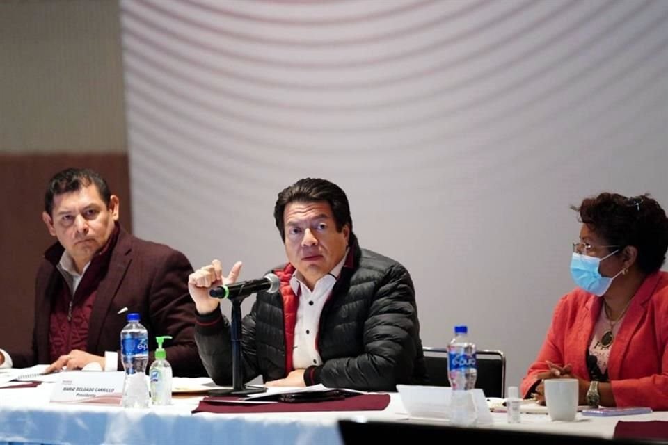 Mario Delgado advirtió que la clave para ganar 15 gubernaturas y la mayoría en la Cámara de Diputados será la unidad al interior.