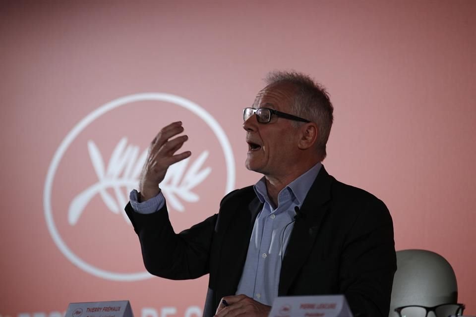 Thierry Fremaux director del Festival Internacional de Cannes.