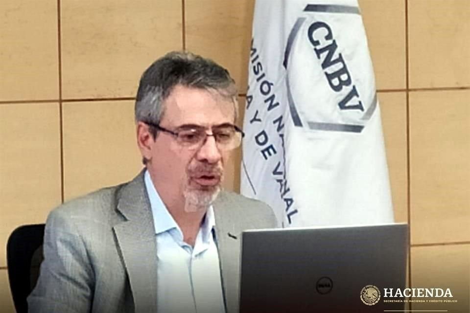 Juan Pablo Graf, presidente de la Comisión Nacional Bancaria y de Valores (CNBV).