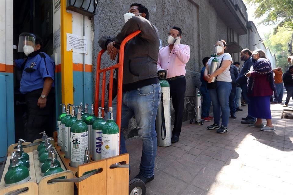 La Alcaldía Álvaro Obregón cuenta con 100 tanques llenos de oxígeno para prestarlos a sus habitantes de manera gratuita, hasta por 48 horas