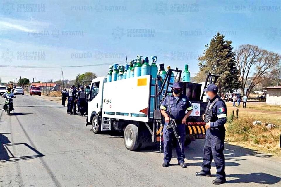 Además de que personas enfrentan desabasto y fraudes, ahora la GN tiene registro de robos a camiones que transportan tanques de oxígeno.