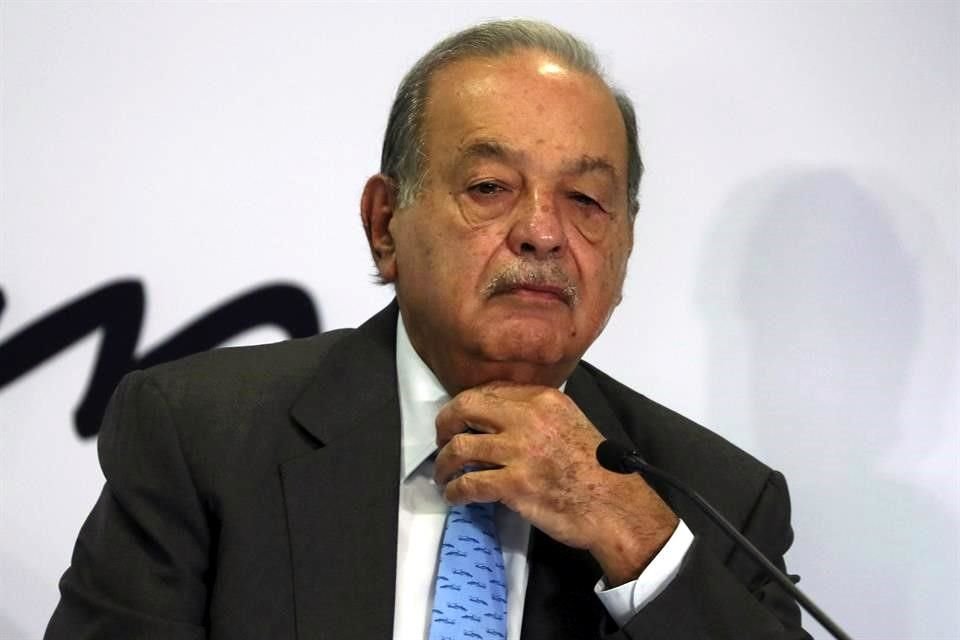 Carlos Slim Helú, copresidente de la Comisión de Banda Ancha de la Unión Internacional de Telecomunicaciones.