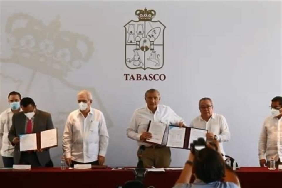 Adán Augusto López, Gobernador de Tabasco.