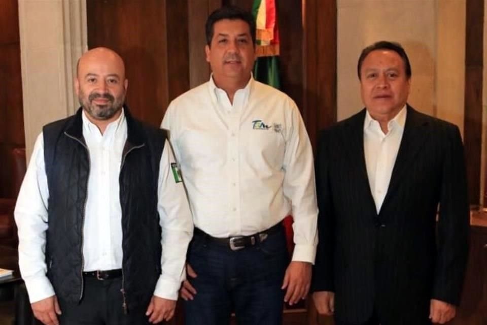 El Gobernador de Tamaulipas y el Comisionado Nacional de Seguridad se reunieron para abordar la seguridad durante la jornada electoral.