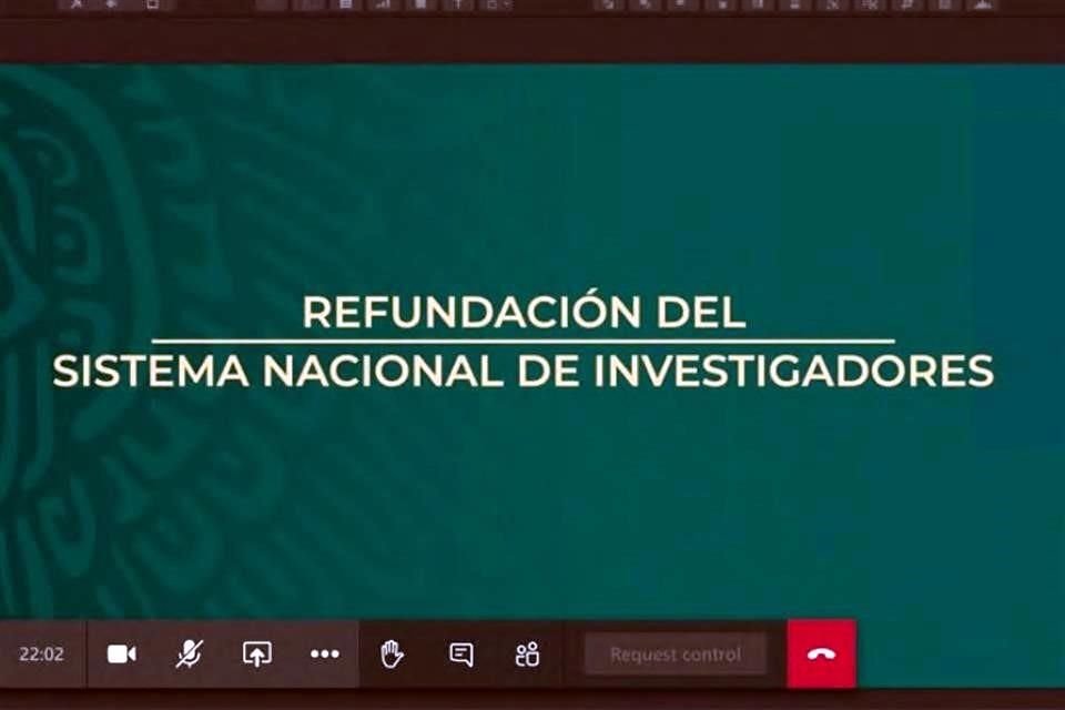 Soberón destacó la importancia de este recurso ante la intención de la titular del Conacyt de llevar a cabo una refundación del Sistema Nacional de Investigadores.