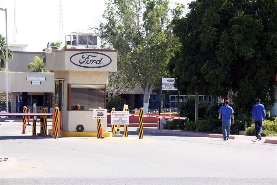 Planta de Ford en Hermosillo, Sonora.