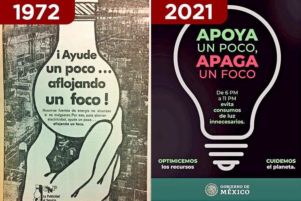El Gobierno federal arrancó ayer una campaña similar a la que hace 50 años promovió el gobierno priista de Luis Echeverría.