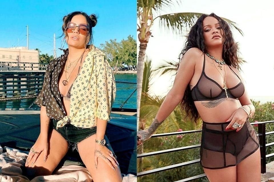 La cantante colombiana Karol G escribió un ensayo para la revista Rolling Stone en donde habla sobre cómo Rihanna la inspiró en la vida.