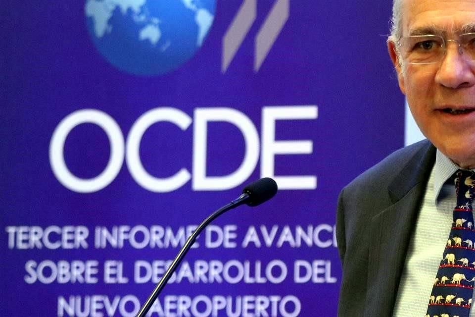 José Ángel Gurría, director general de la Organización para la Cooperación y el Desarrollo Económicos (OCDE).