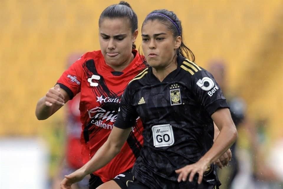 Natalia Villarreal está con Tigres Femenil desde 2017.