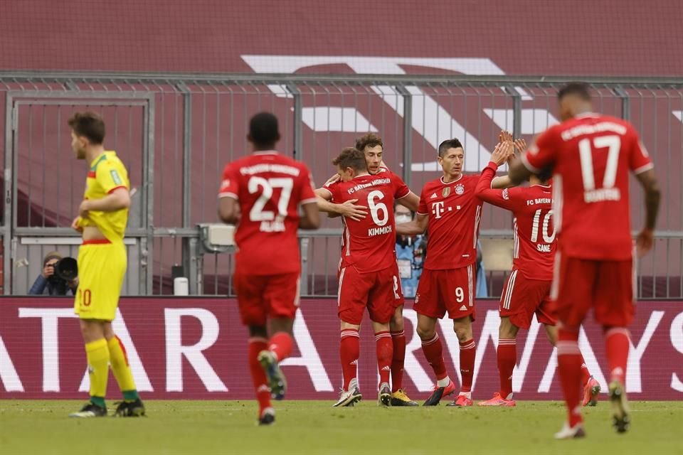 El Bayern volvió a sacar los tres puntos tras un empate y una derrota en la Bundesliga.