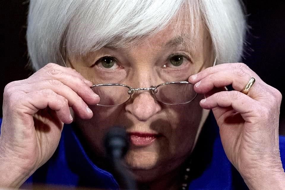 Janet Yellen, Secretaria del Tesoro de EU.