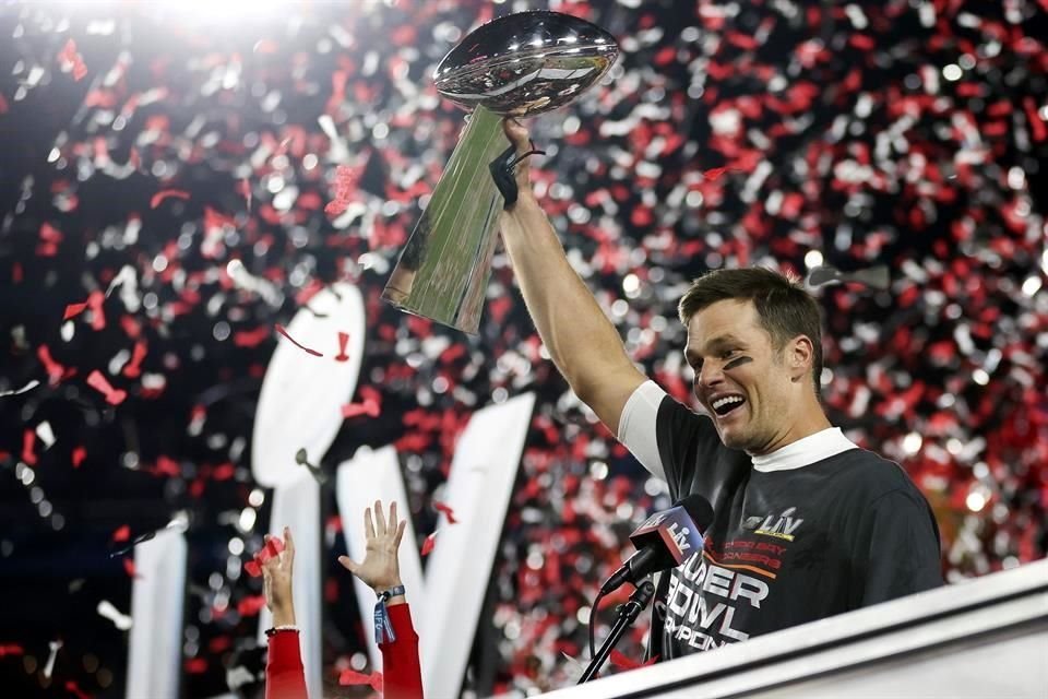 Tom Brady es el más ganador en la era del Super Bowl.