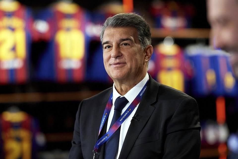 Joan Laporta estuvo al mando del Barcelona por primera vez de 2003 a 2010.