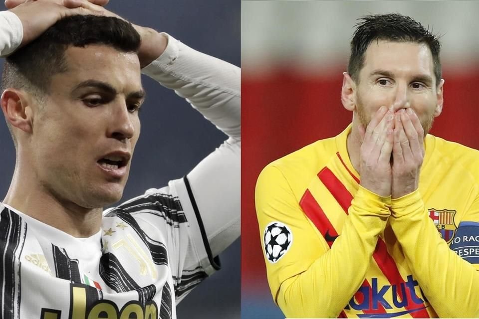Cristiano Ronaldo y Lionel Messi fracasaron en esta Champions.