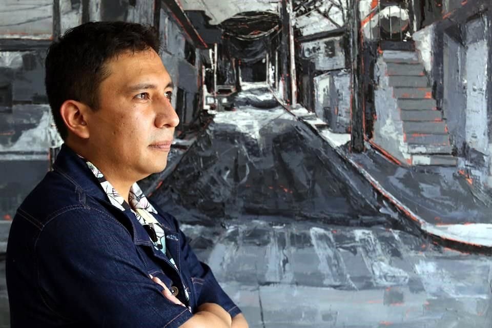 A pesar de la contingencia, Mario Paredes halló la vía para darle a Galería Unión un espacio físico. El arte, dice, es un escape.