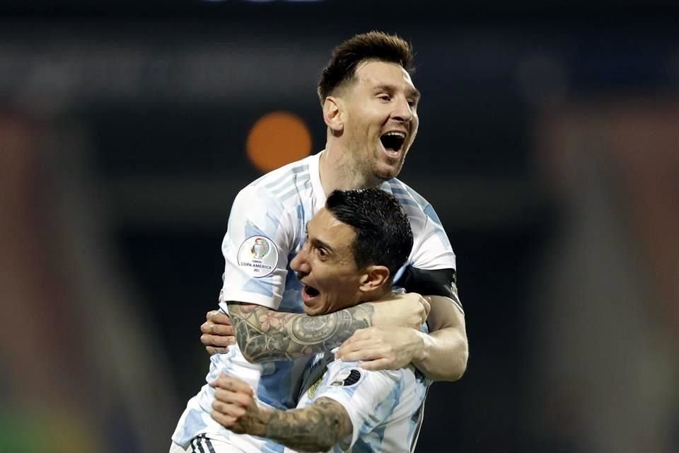 Di María y Messi son grandes amigos.