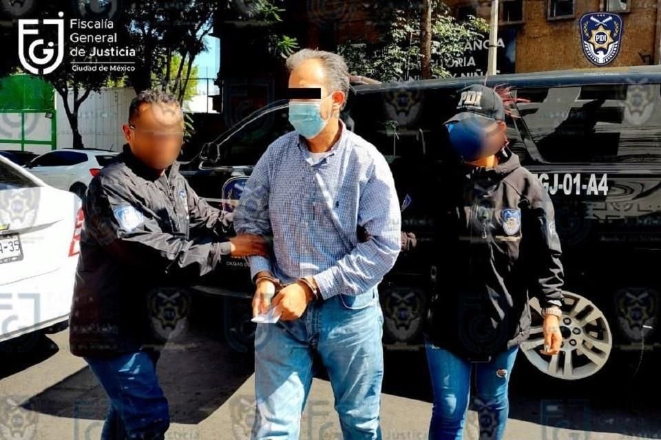 Fernando Javier Linares Salvatierra fue ubicado y detenido en calles de la Colonia San Miguel Chapultepec, Alcaldía Miguel Hidalgo.