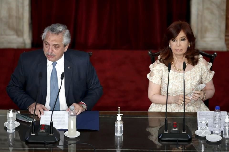 La derrota en las primarias enfrentó a Fernández con su Vicepresidenta, Cristina Fernández de Kirchner.