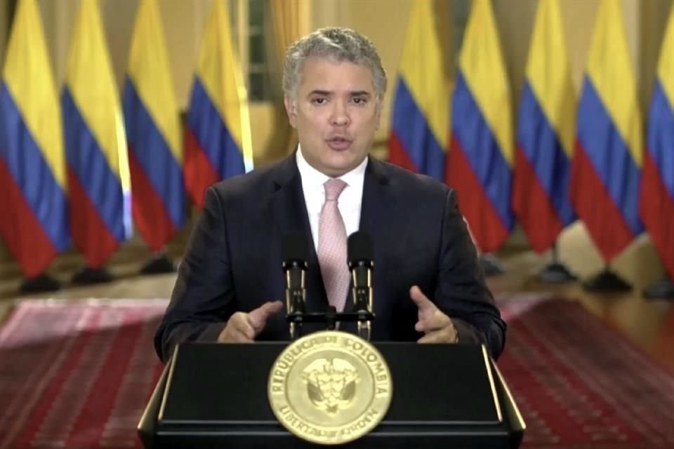 El Presidente de Colombia, Ivn Duque.