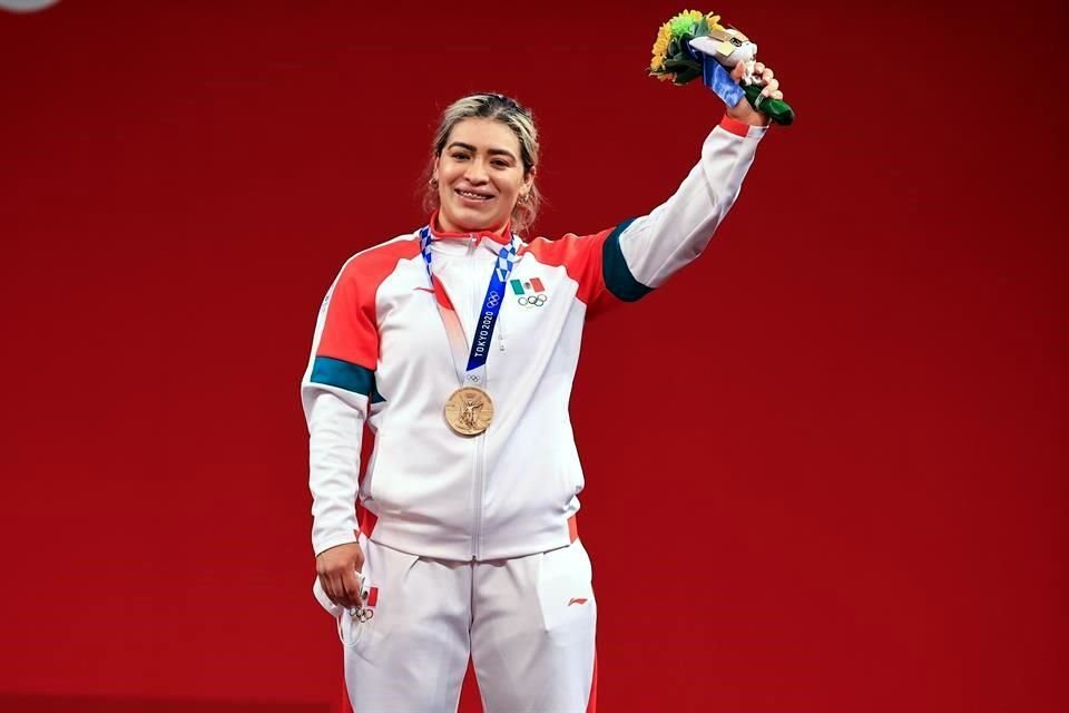 Aremi Fuentes consigui una medalla de bronce en Tokio 2020.