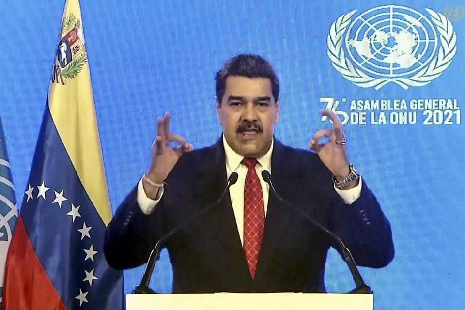 Nicolás Maduro en su video de la Asamblea General de la ONU.