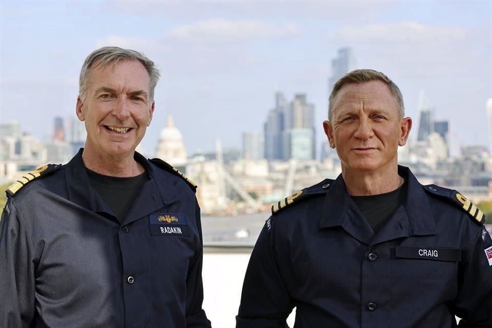 Daniel Criag fue nombrado como comandante honorario de la Marina británica, mismo cargo que ocupa su icónico personaje James Bond.