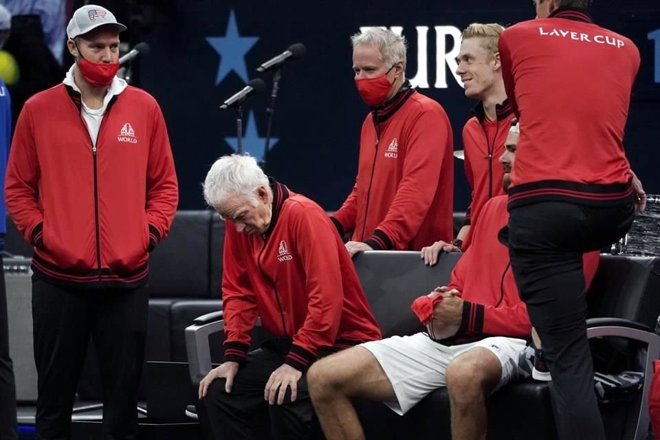 John McEnroe se mostró decepcionado por el resultado.