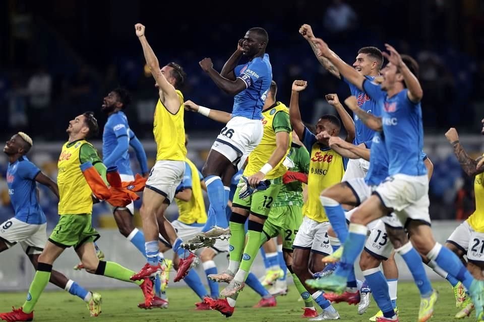 El Napoli tiene pleno de victorias en el arranque de la Serie A.