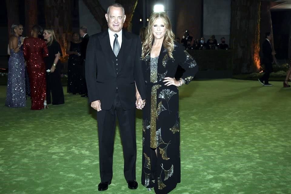 Tom Hanks y su esposa Rita Wilson no podían faltar a tan importante ceremonia.