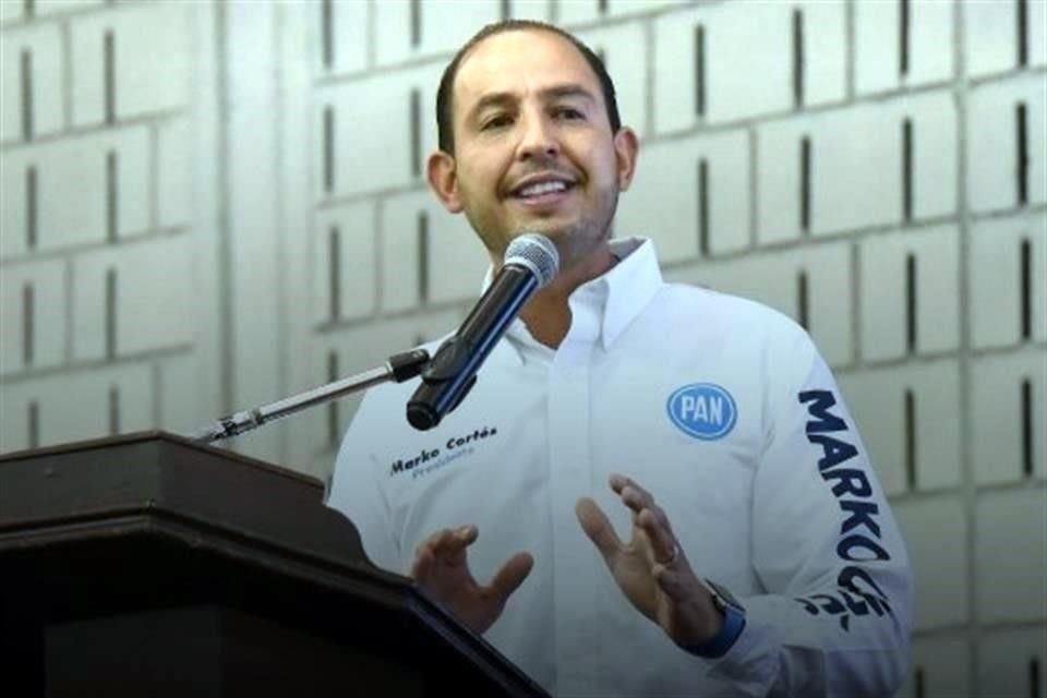 De las 6 Gubernaturas en juego en 2022, el PAN sólo tiene posibilidades de ganar en Aguascalientes, afirmó Marko Cortés, líder del partido.
