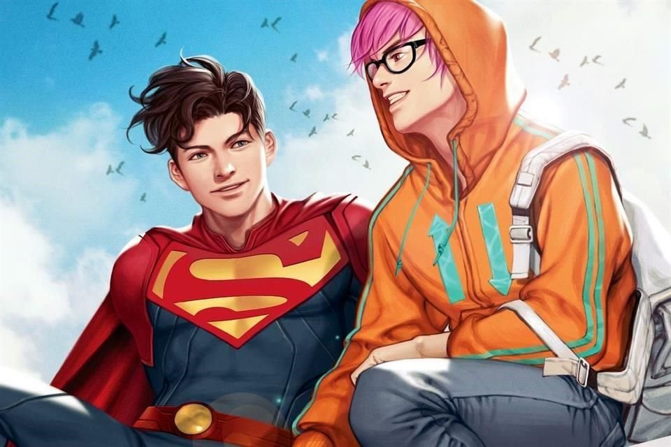 Jon Kent, hijo de Clark Kent (Superman), se declaró bisexual en los cómics modernos; mantendrá una relación con el reportero Jay Nakamura.