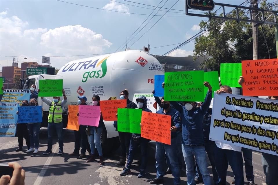 Gremio gasero exige el pago de 3 pesos por litro de gas LP para evitar un paro en ZMVM.