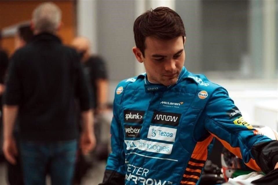 O'Ward correrá sobre un auto de McLaren en el test de Abu Dhabi, en diciembre.