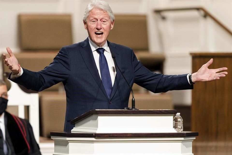 Bill Clinton fue Presidente de Estados Unidos de 1993 a 2001.
