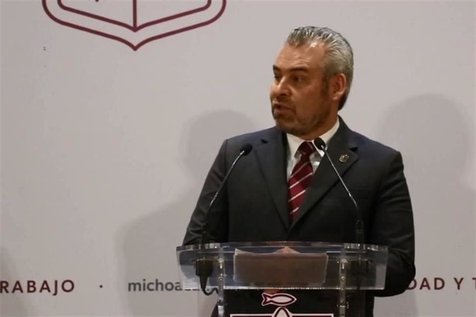 El Gobernador de Michoacán, Alfredo Ramírez Bedolla.