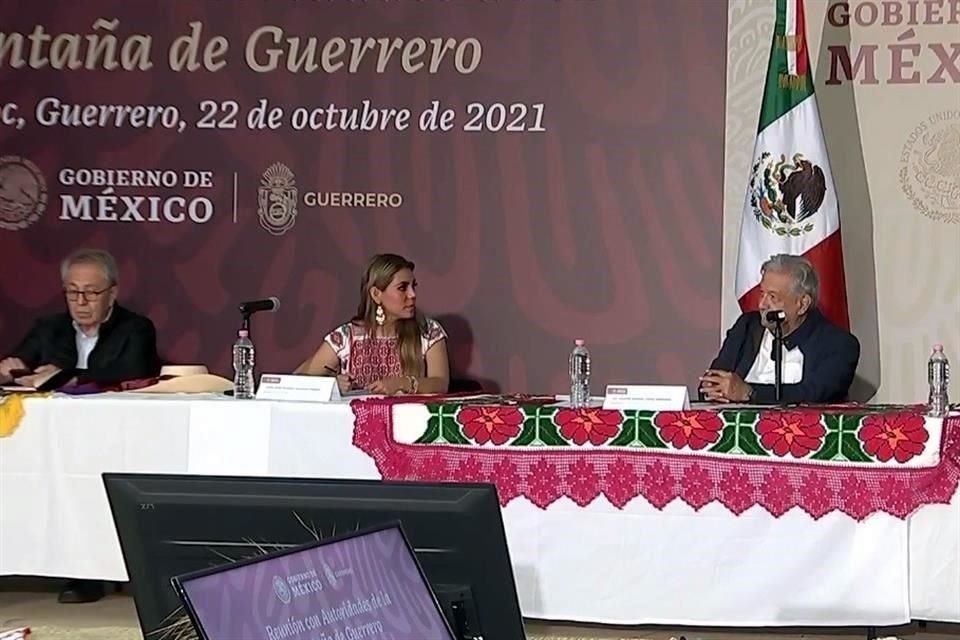 El Mandatario federal acudió al Municipio de Metlatónoc, en la Montaña de Guerrero.