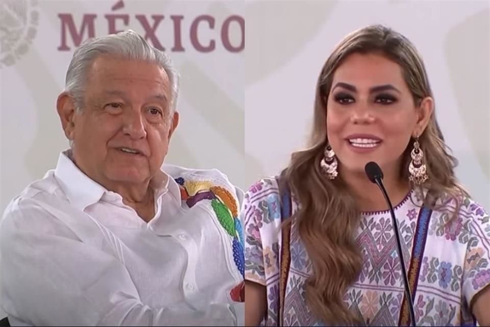 Andrés Manuel López Obrador visitó Tlapa de Comonfort, Guerrero, en compañía de la Gobernadora Evelyn Salgado.