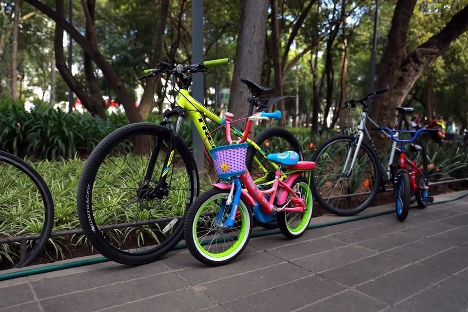 La segunda cicletada de niñas se realizó esta mañana, como parte de una iniciativa que nació en Chile en 2018.