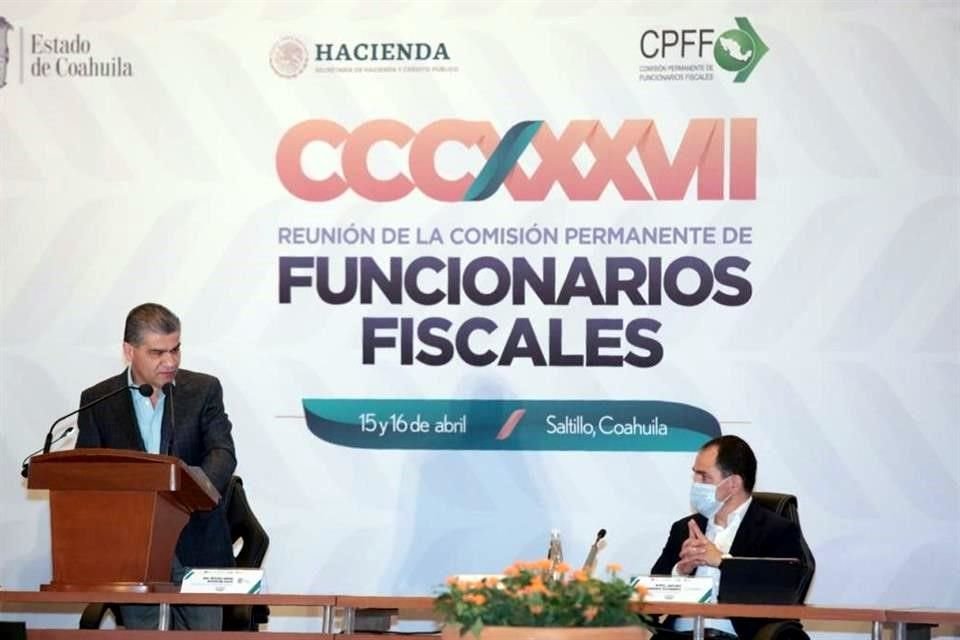 Herrera inauguró los trabajos desde Saltillo de la Comisión Permanente de Funcionarios Fiscales.