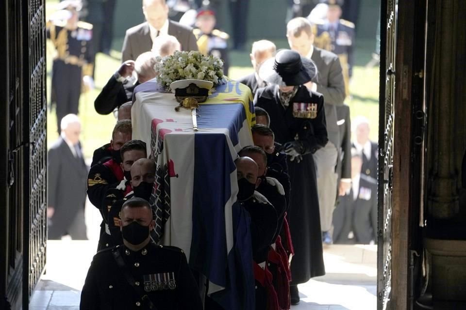 El Funeral de Felipe se realiza este sábado en la Capilla de San Jorge del Castillo de Windsor.