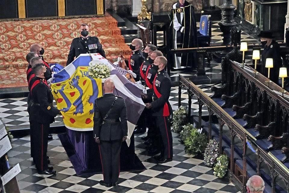 El cuerpo de Felipe de Edimburgo será enterrado en la Capilla de San Jorge, como fue su deseo.