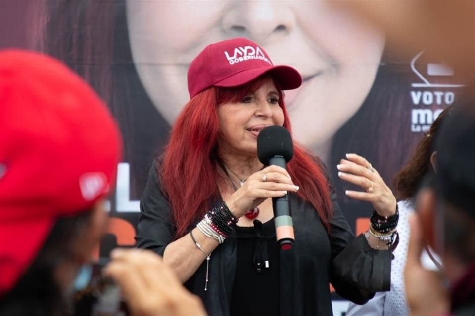 Layda Sansores, candidata de Morena en Campeche.