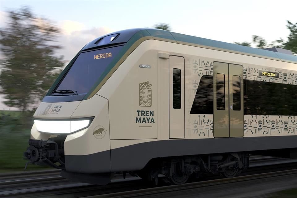 El Tren Maya constará de una línea ferroviaria de aproximadamente mil 554 km.