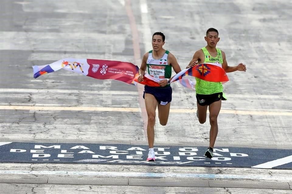 Darío Castro cronometró 2h 14'51, mientras que Eloy Sánchez fue considerado segundo con 2h 14'52.
