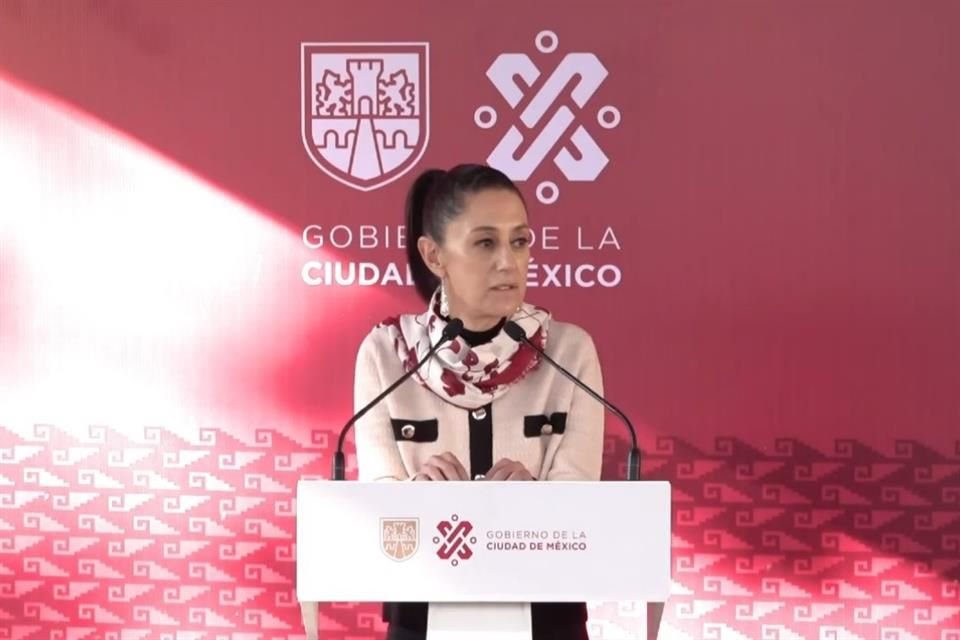 'Tenemos un equipo que obviamente no tiene nada que ver con un asunto político, sino sencillamente de evaluación de los programas que se hacen', comentó Sheinbaum.